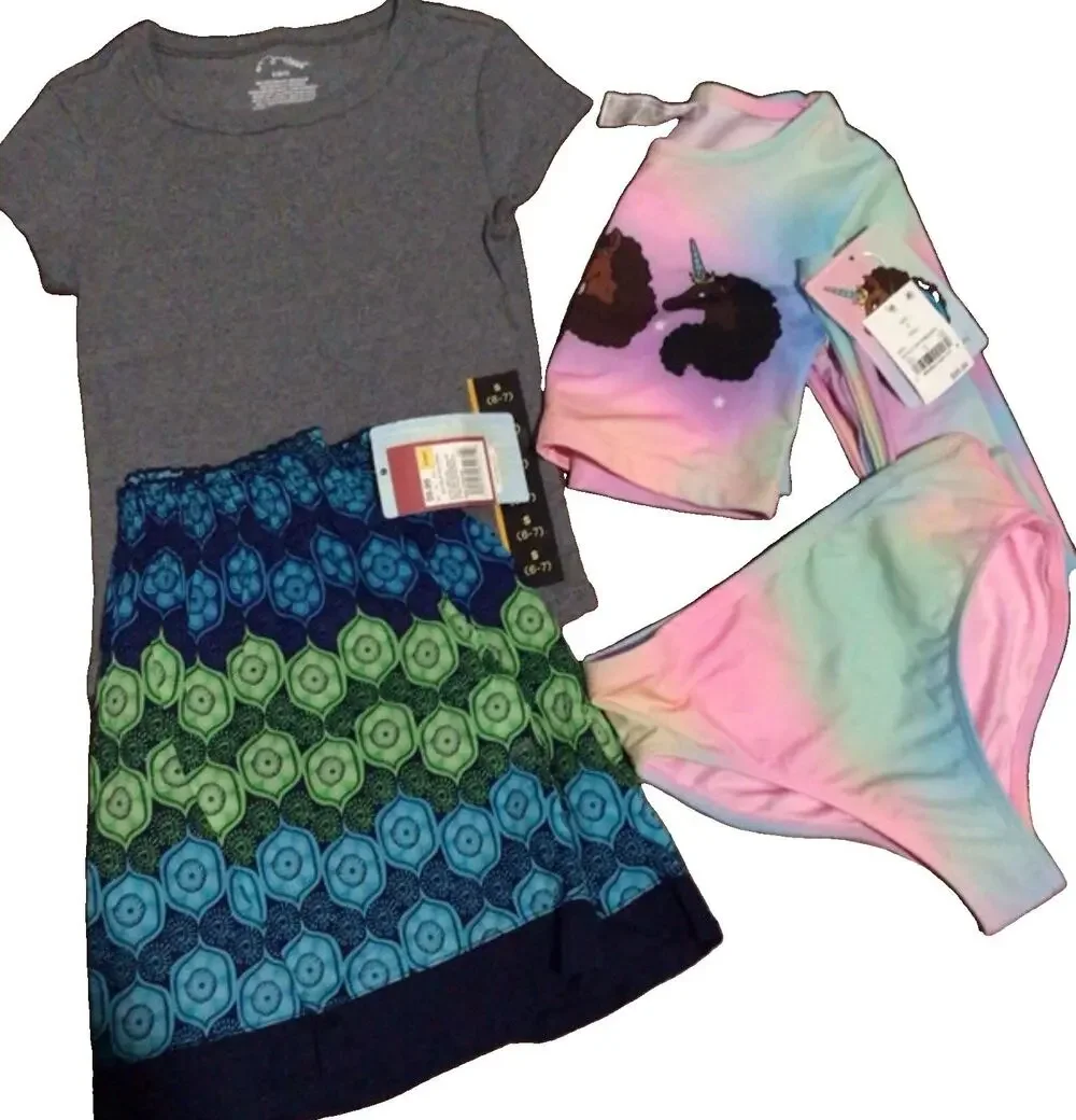 Girls Set Bundle Summer New - Size S 6/7